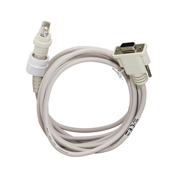 オプトエレクトロニクスのバーコードリーダー L-46Xシリーズ専用のオプションのホスト電源タイプの交換用RS-232Cケーブルの製品イメージ