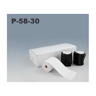 三栄電機 P-58-30 58mm幅 感熱レシート紙の画像