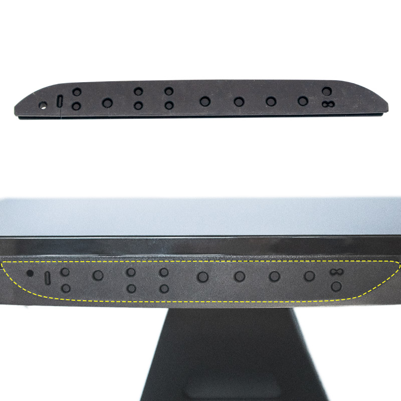 エフケイシステム 防塵防水 タッチパネルPC「K6ve」と「K8ve」のI/Oポートに専用ケーブルグロメットを装着したイメージ