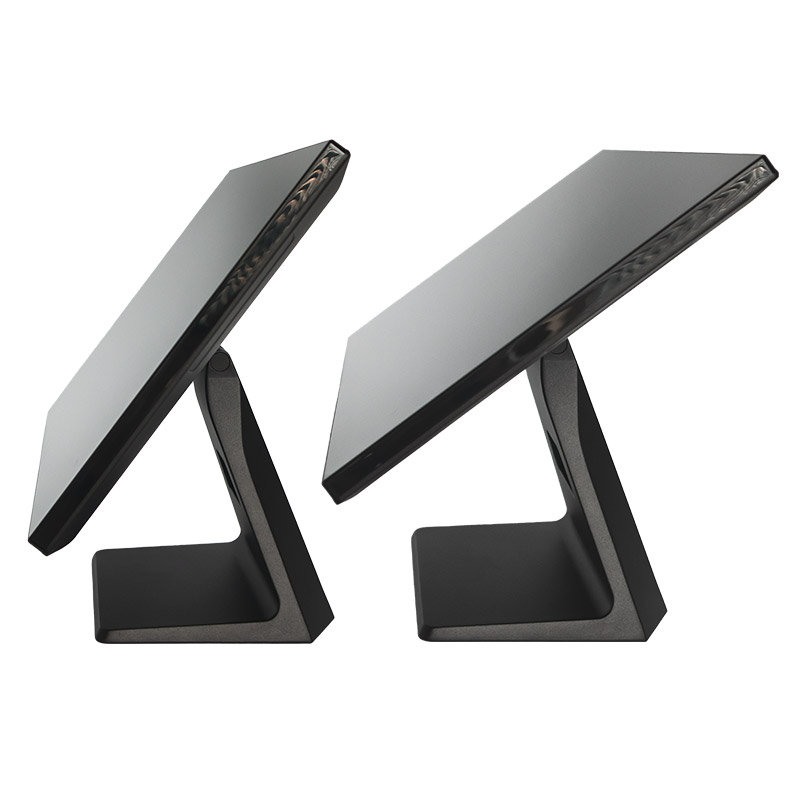 エフケイシステム 防塵防水 タッチパネルPC「K6ve」と「K8ve」のスタンドのヒンジを調整するイメージ