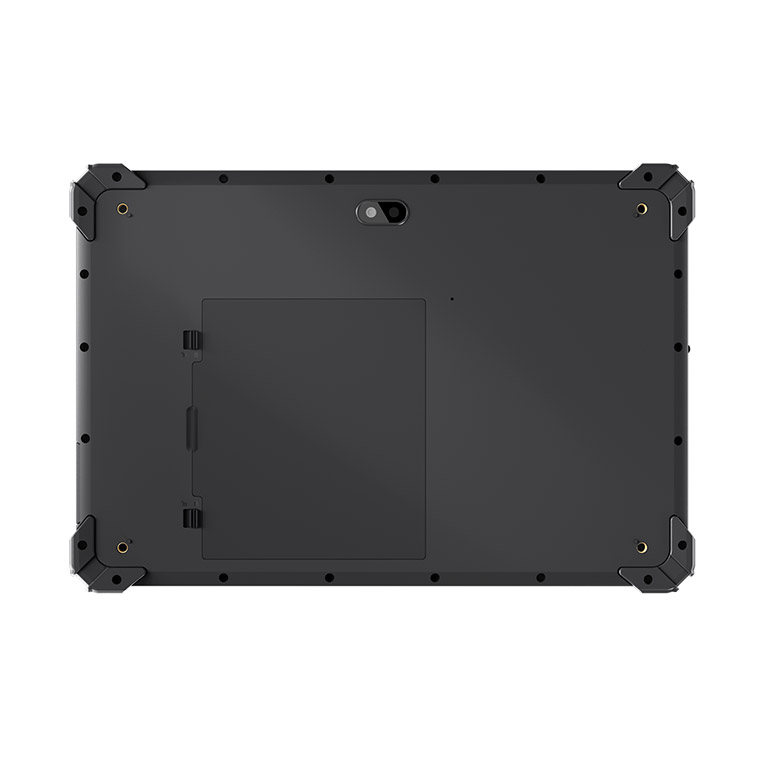 NS107タブレットの本体外観 斜め前面ビュー