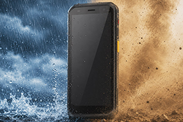 水しぶきと粉じん環境で使用できるIP66対応の堅牢Android端末 H51
