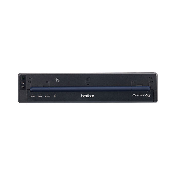 ブラザー PocketJet PJ-883 A4対応モバイルプリンターの上部イメージ