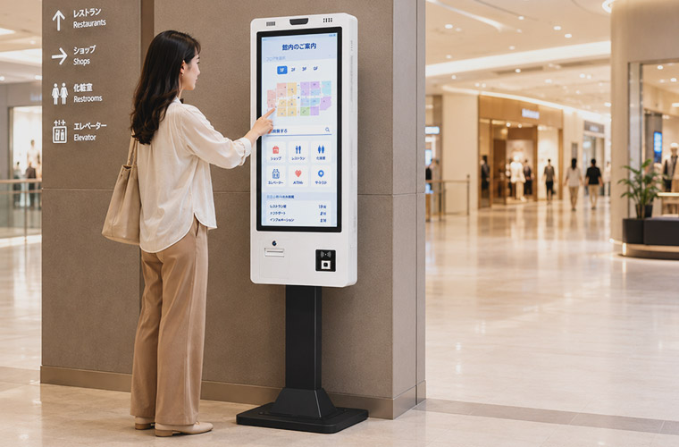 館内案内・情報表示